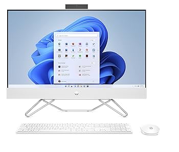 Amazon.com: HP 27” All-in-One Desktop PC, AMD Ryzen 7 5700U